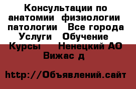 Консультации по анатомии, физиологии, патологии - Все города Услуги » Обучение. Курсы   . Ненецкий АО,Вижас д.